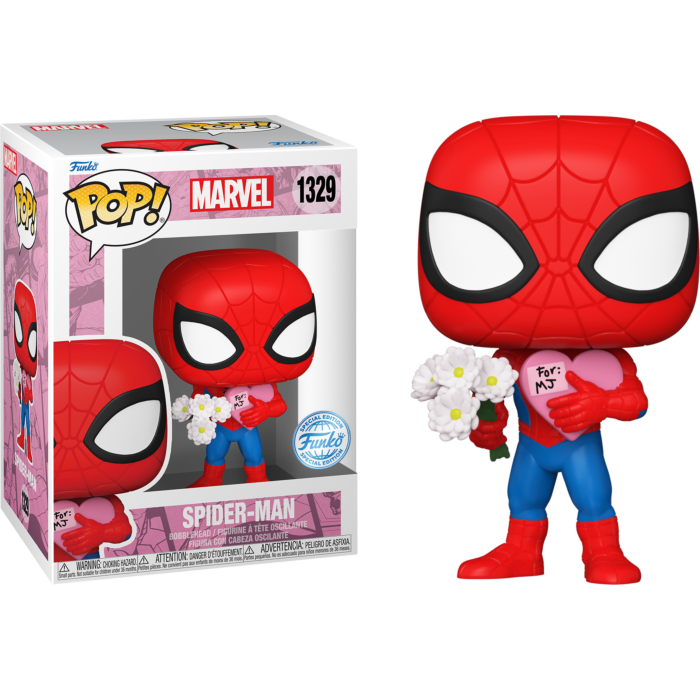 Marvel - Spider-Man with Flowers Valentine's Day Funko Pop!