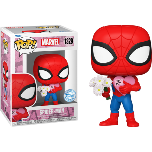 Marvel - Spider-Man with Flowers Valentine's Day Funko Pop!