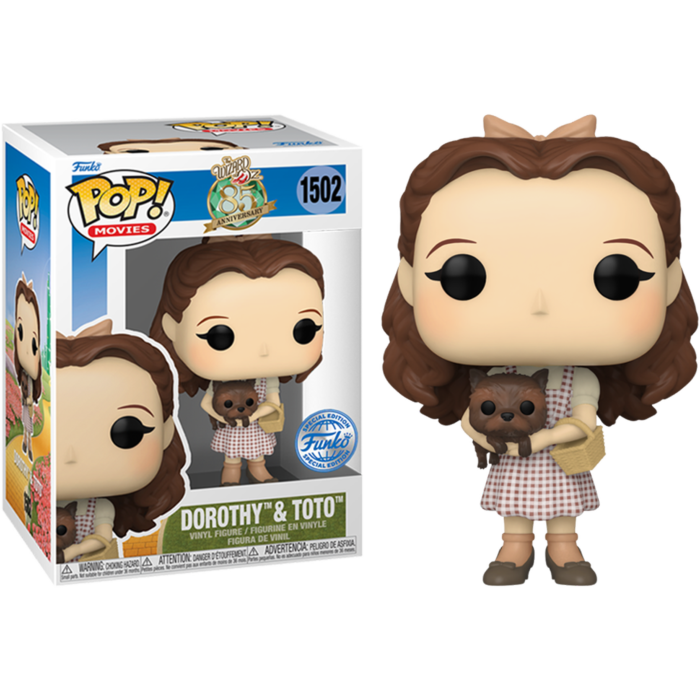 The Wizard of Oz (1939) - Dorothy and Toto (Sepia) Funko Pop! Vinyl Figure