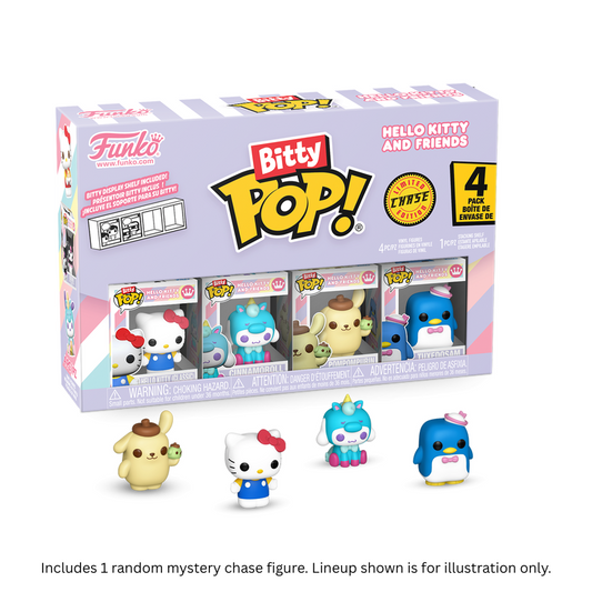 Bitty Pop! Sanrio Hello Kitty and Friends 4-Pack Series 1