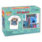 Lilo & Stitch POP! & Tee Box Ukelele Stitch Flocked