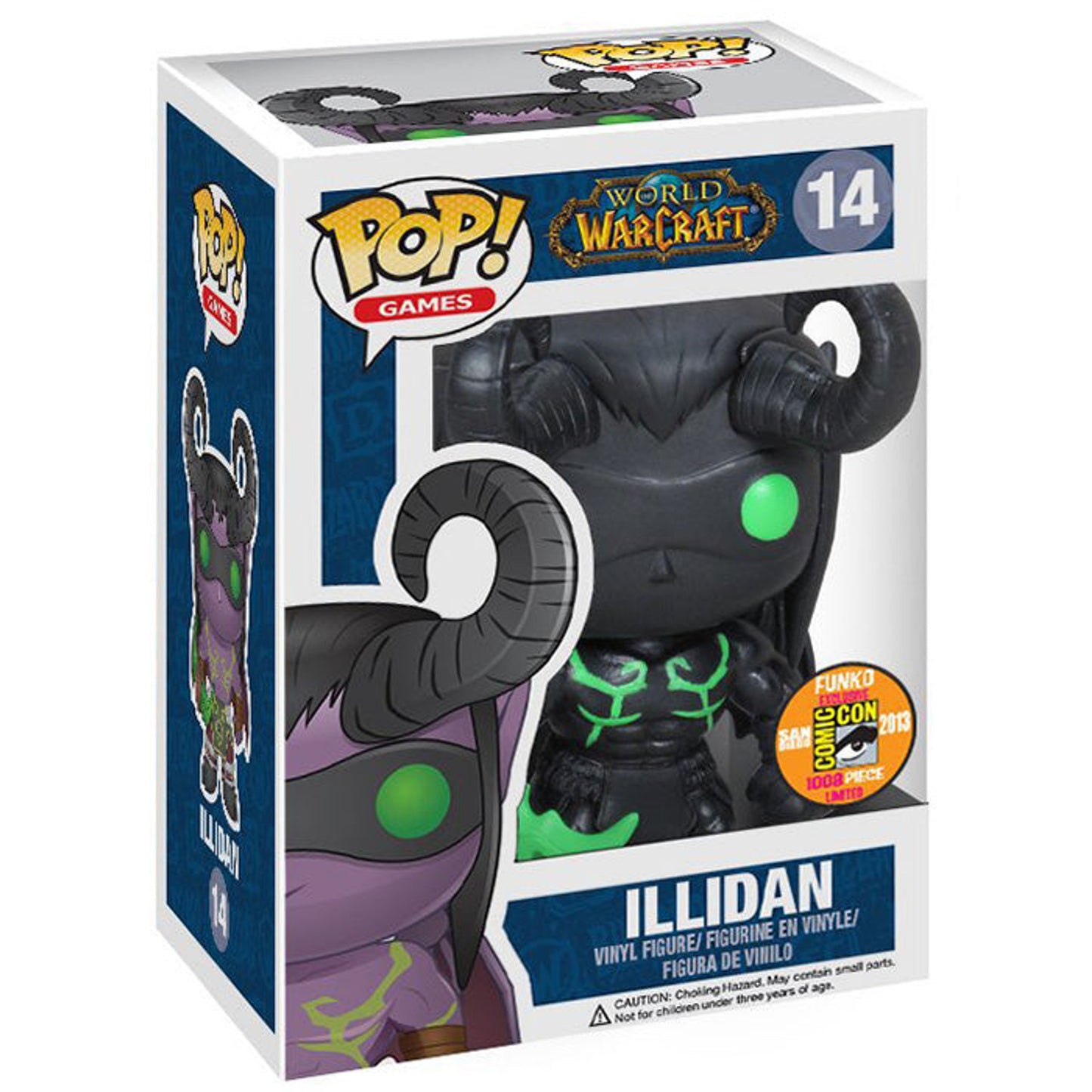 World Of Warcraft - Illidan (Black) SDCC Funko Pop!