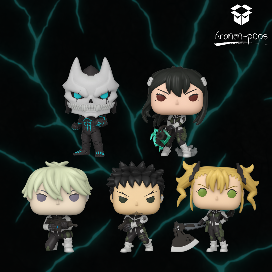 Kaiju No. 8 - Kaiju No. 8 Funko Bundle (Set of 5) Funko Pop! Vinyl Figures