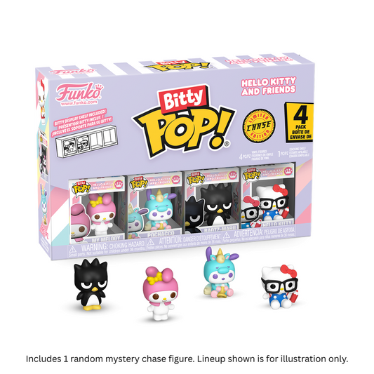 Bitty Pop! Sanrio Hello Kitty and Friends 4-Pack Series 4