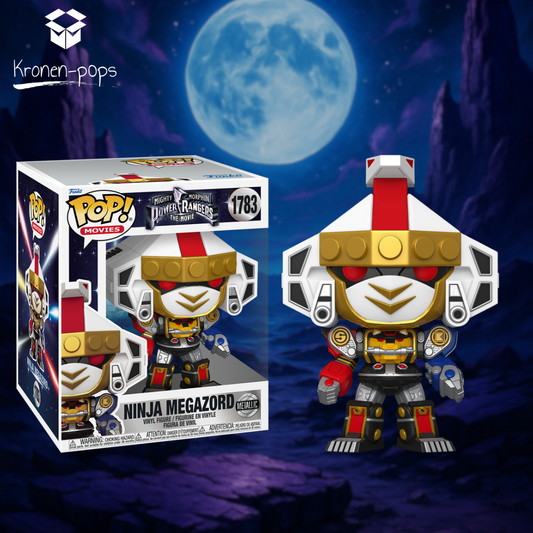Mighty Morphin Power Rangers The Movie - Ninja Megazord (Metallic) Funko Pop! Super