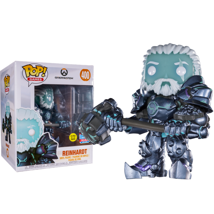 Overwatch - Coldhardt Reinhardt Glow in the Dark 6” Funko Pop!