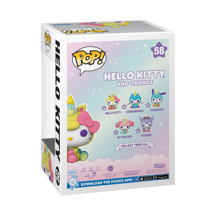 Hello Kitty - Hello Kitty Unicorn Diamond Glitter Funko Pop!