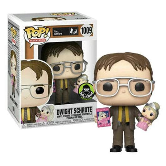 The Office - Dwight Schrute with Princess Unicorn Doll Funko Pop!