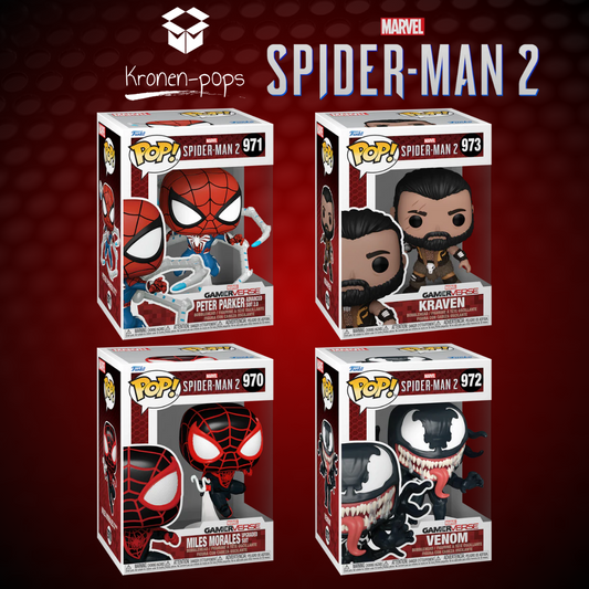 Spider-Man 2 Funko Pop! Bundle Of 4