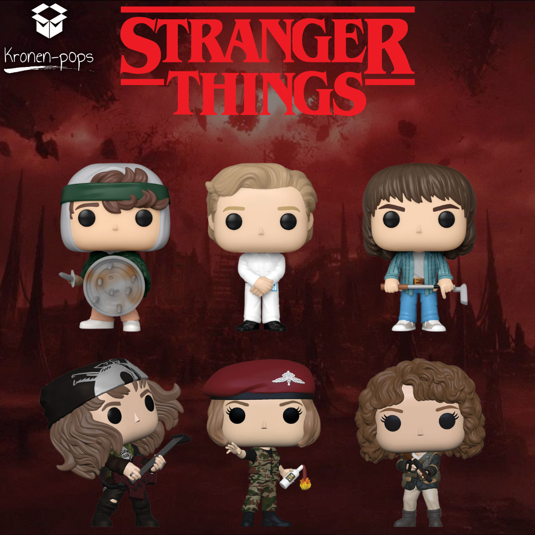 Stranger Things - Season 4 Bundle (Set of 6) Funko Pop! Vinyl