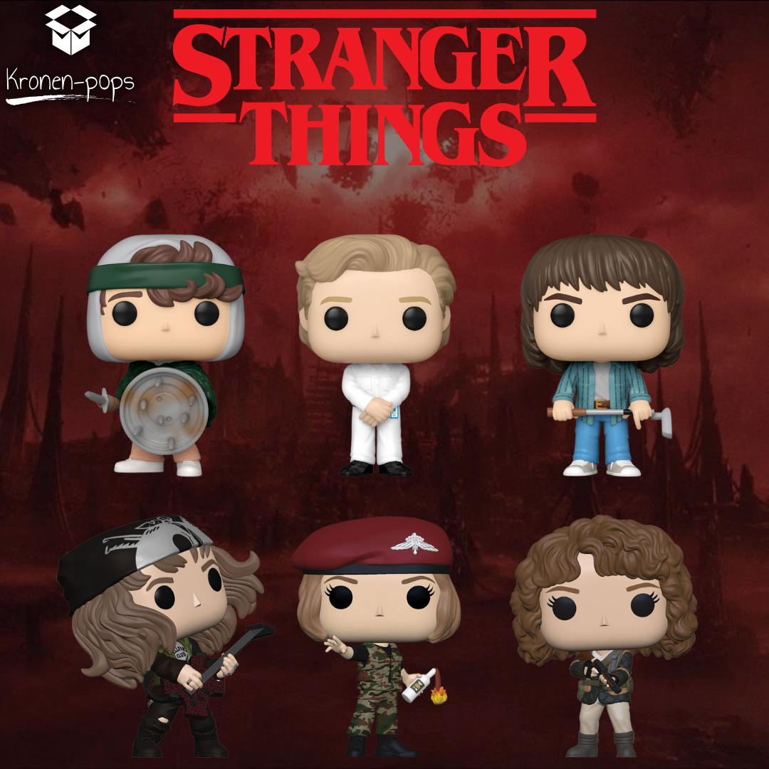 Stranger Things - Season 4 Bundle (Set of 6) Funko Pop! Vinyl Figures