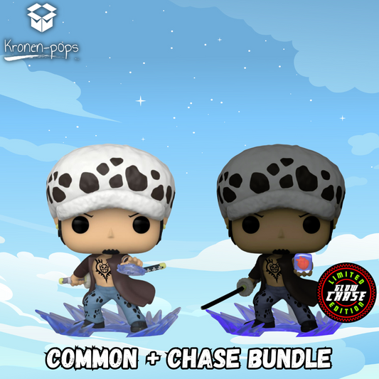 One Piece - Trafalgar Common + Chase Funko Pop! Bundle