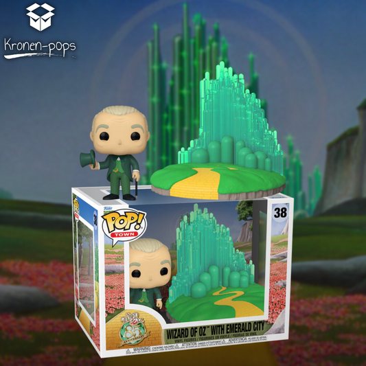 The Wizard Of Oz - Wizard Of Oz with Emerald City Funko Pop! Town