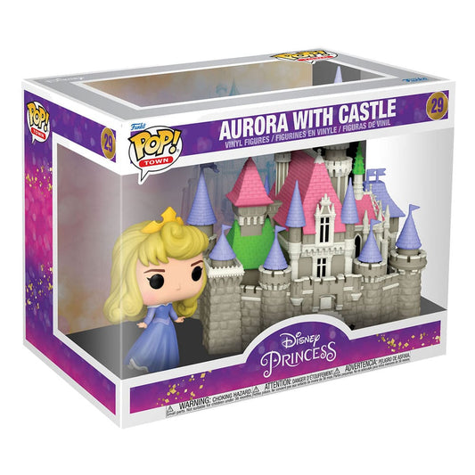 Disney Ultimate Princess - Aurora & Castle (Sleeping Beauty) Funko Pop! Town Vinyl Figure