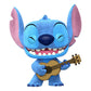 Lilo & Stitch POP! & Tee Box Ukelele Stitch Flocked