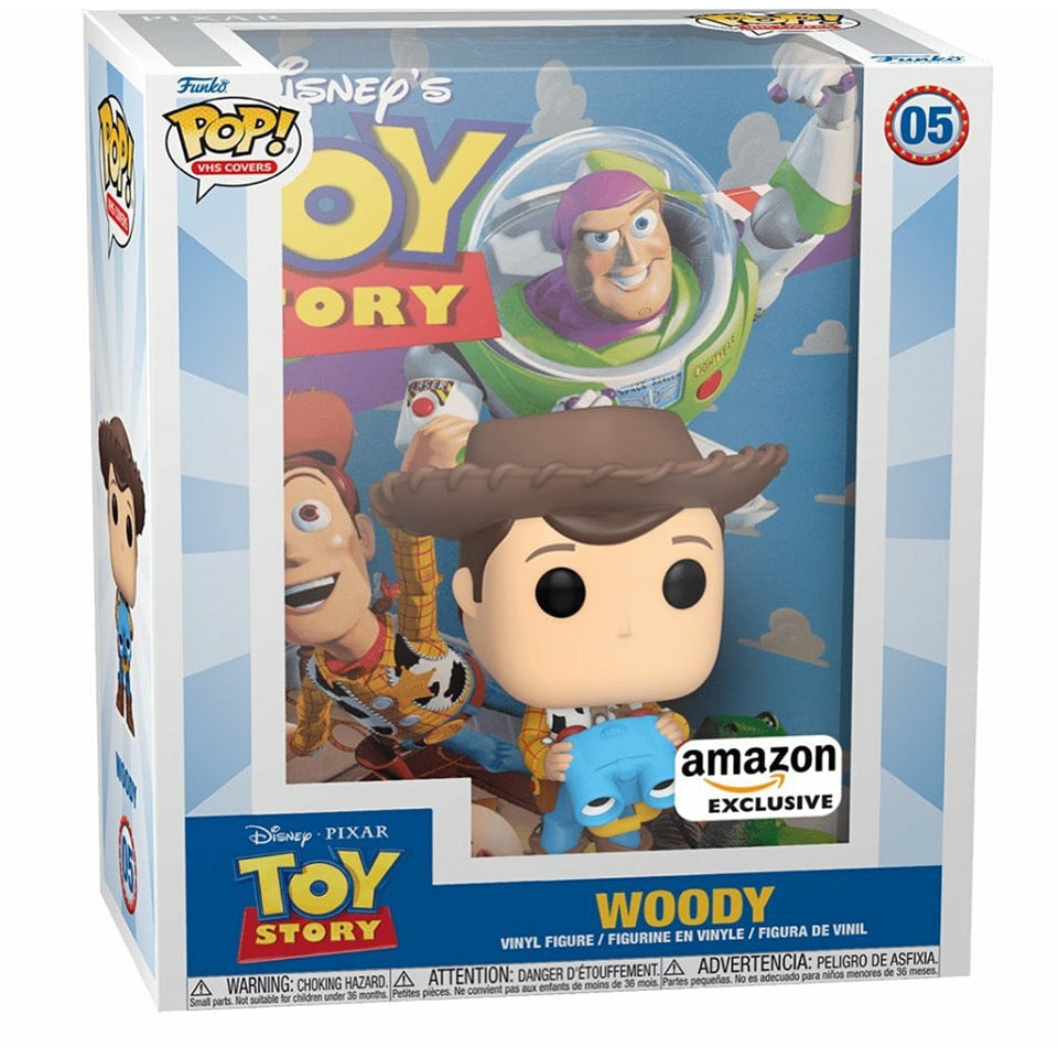Disney Toy Story - Woody Holding Lenny Funko POP! VHS Cover