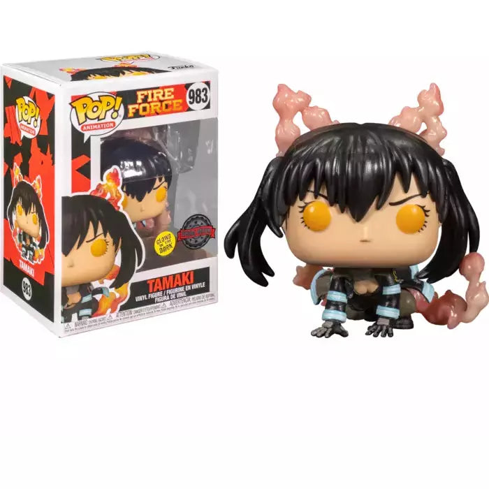 Fire Force - Tamaki with Fire Glow in the Dark Funko Pop!