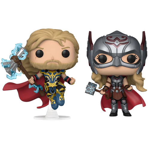 Thor 4: Love and Thunder - Thor & Mighty Thor Funko Pop! 2-pack