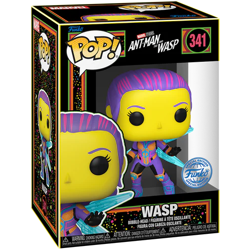 Marvel Infinity Saga - Wasp Black Light Funko Pop!