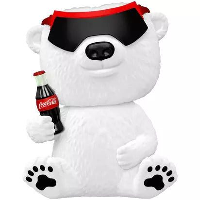 Coca-Cola Polar Bear Flocked Funko Pop! 