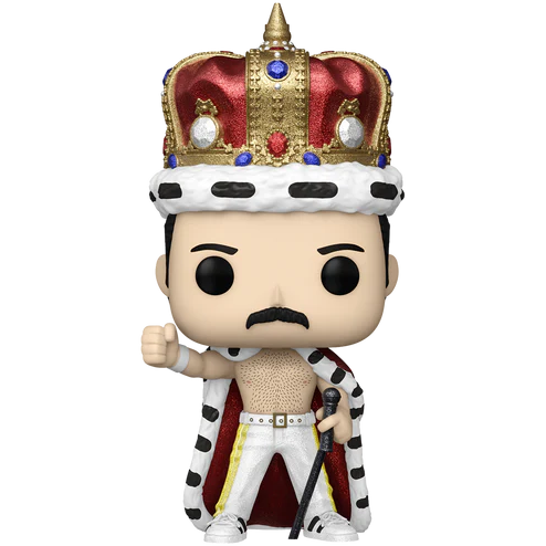 Queen - Freddie Mercury King Diamond Glitter Funko Pop!