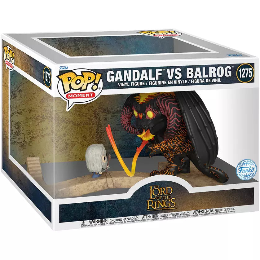 The Lord of the Rings - Gandalf vs Balrog Funko Pop! Moment