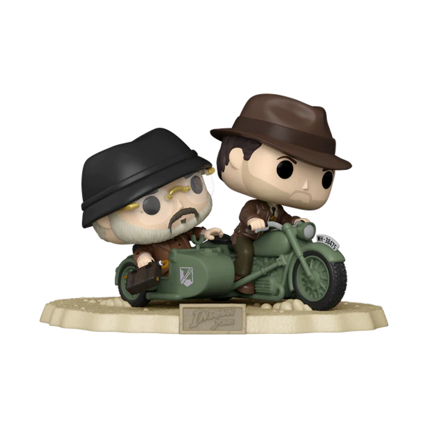 Indiana Jones - Indiana Jones & Henry Jones Sr. with bike Funko Pop!