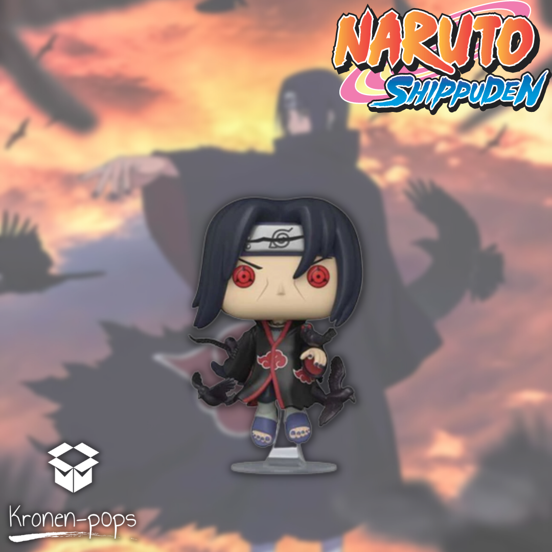 Funko POP! Animation: Naruto Shippuden - Itachi with Crows (Exclusive) Pop  Vinyl