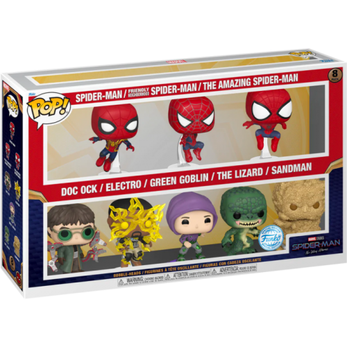 Spider-Man: No Way Home - Final Battle Funko Pop! 8-Pack Vinyl Figure