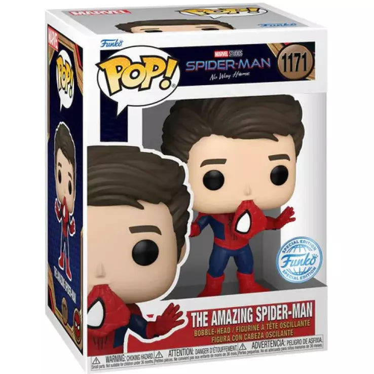 Spider-Man: No Way Home - The Amazing Spider-Man Unmasked Funko Pop!