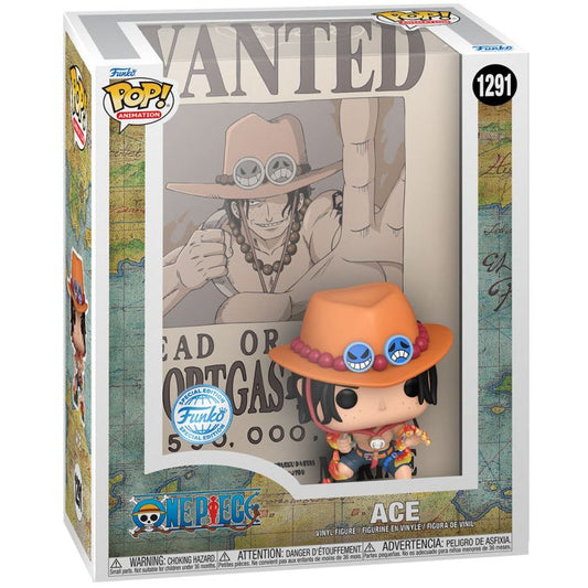 One Piece - Wanted Ace Funko Pop Poster! Vinyl Figure