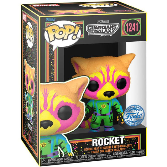 Guardians of the Galaxy 3 - Rocket Blacklight Funko Pop!