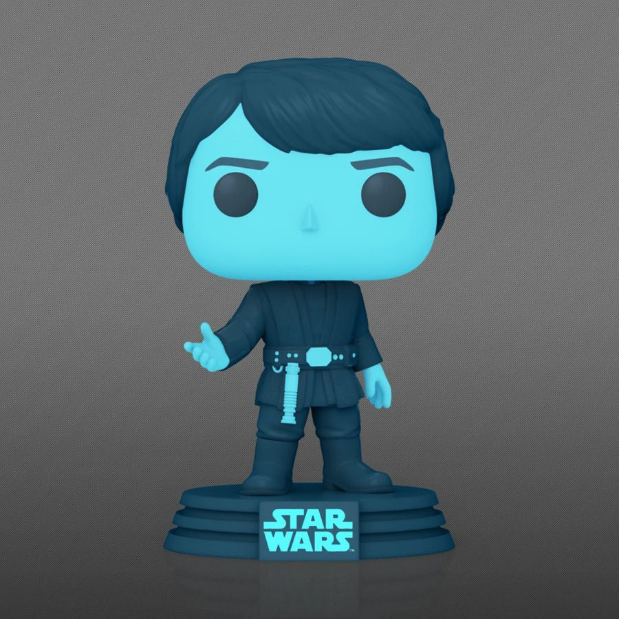 Star Wars: Return of the Jedi 40th Anniversary - Holo Luke Glow Funko Pop! Vinyl Figure