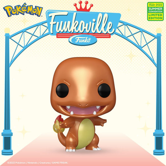 Pokémon – Charmander (metallic) Funko Pop!