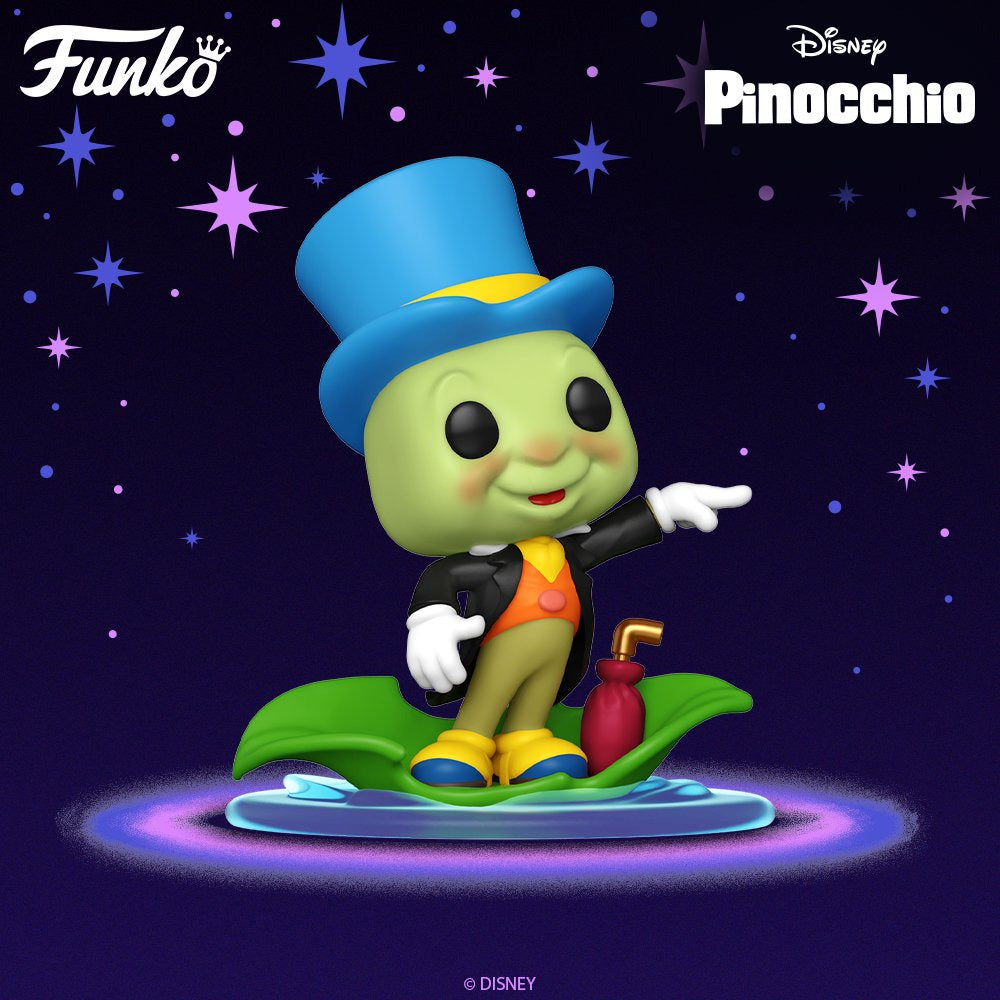 Disney Pinocchio - Jiminy Cricket on Leaf Funko Pop!