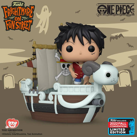 One Piece - Luffy with the Going Merry Funko Pop! Ride Super Deluxe