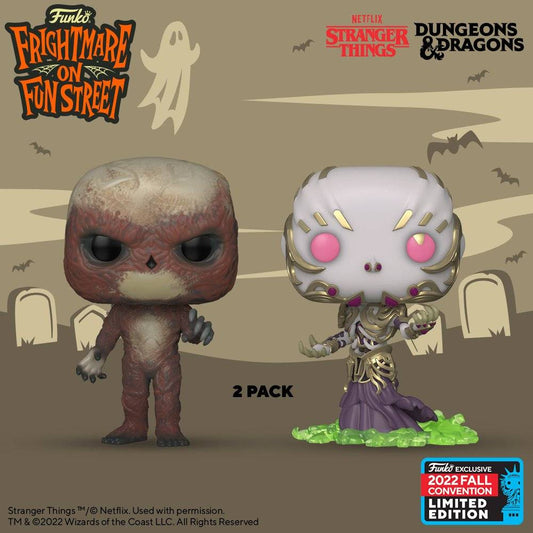Dungeons & Dragons and Stranger Things 2 Pack – Vecna Funko Pop! Vinyl Figures