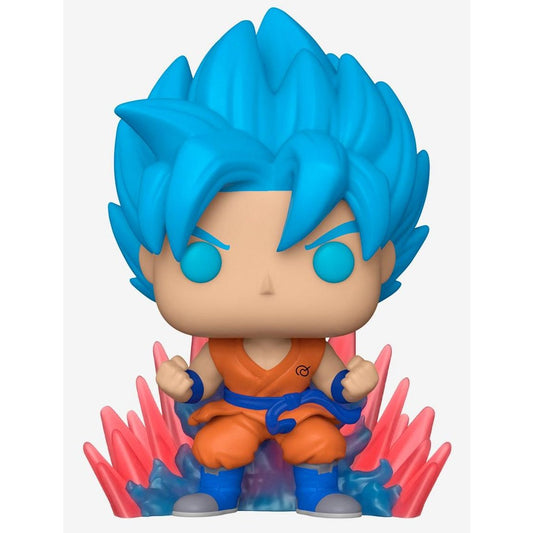 Dragon Ball Super - SSGSS Goku (Kaio-Ken Times Twenty) Glow Funko Pop! Vinyl Figure