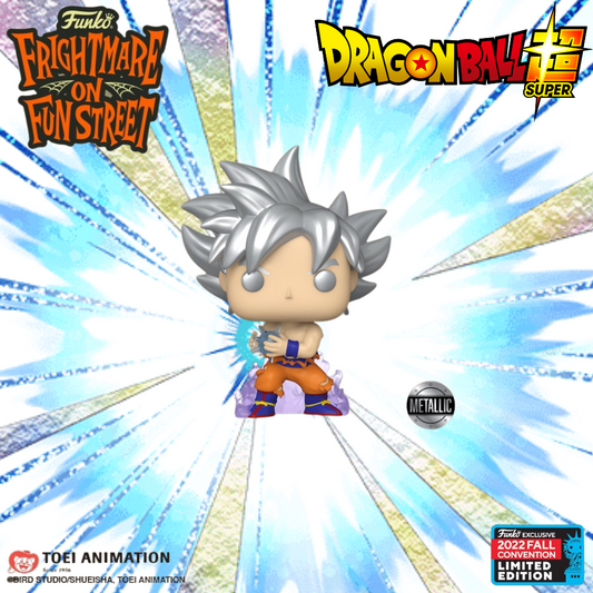 Dragon Ball Super - Ultra Instinct Goku with Kamehameha Funko Pop!