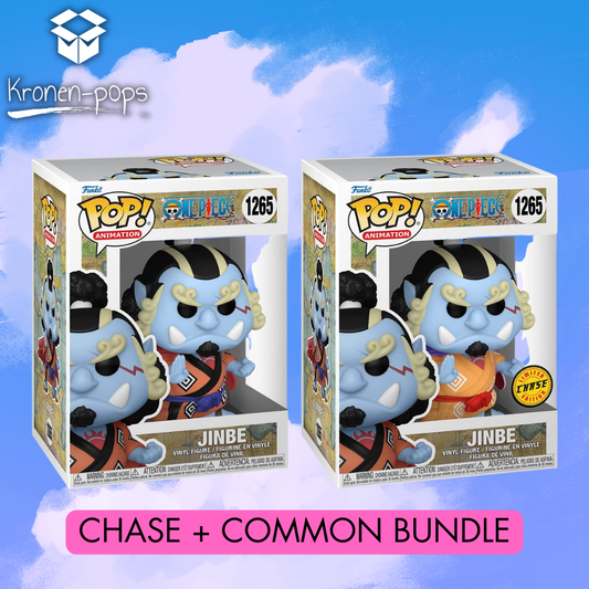 One Piece - Jinbe Common + Chase Funko Pop! Bundle