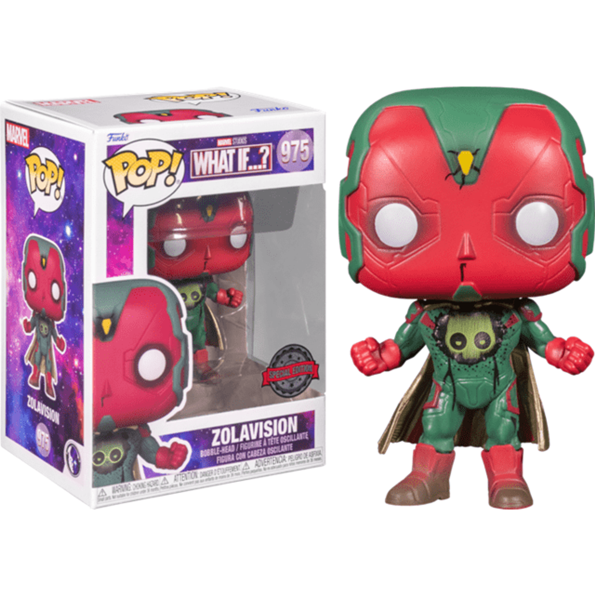 Marvel: What If...? - Zola Vision Funko Pop!