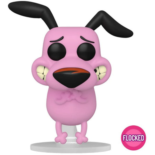 Courage the Cowardly Dog Flocked Funko Pop!