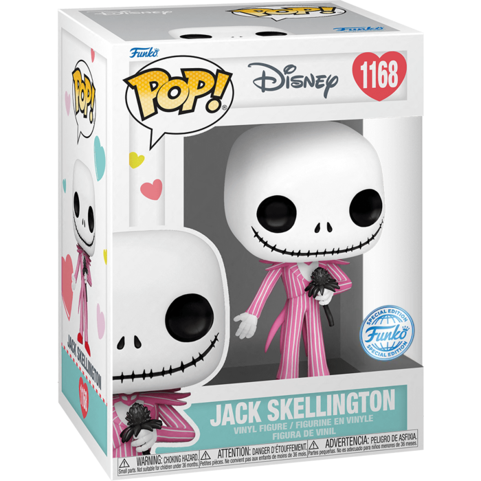 The Nightmare Before Christmas - Jack Skellington with Flower Funko Pop! Vinyl Figure