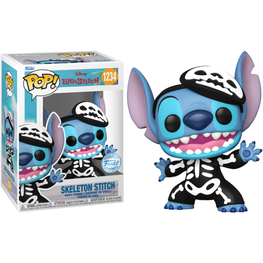 Lilo and Stitch - Skeleton Stitch Funko Pop!