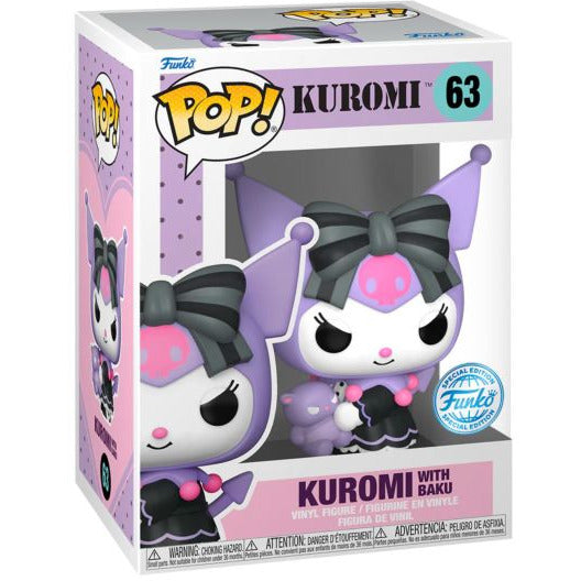 Sanrio - Kuromi with Baku Funko Pop!