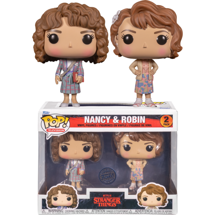 Stranger Things 4 - Nancy and Robin Pop! Vinyl Figure 2-Pack