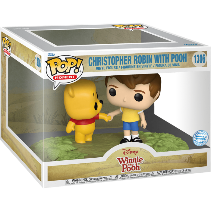 Winnie the Pooh - Christopher Robin with Pooh Funko Pop! Moment Vinyl Figure