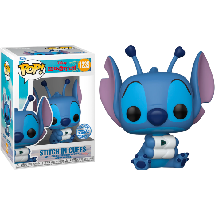 Lilo & Stitch - Stitch in Cuffs Pop! Vinyl Figure